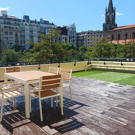 公寓 Gran Via By Sanse Holidays 圣塞瓦斯蒂安