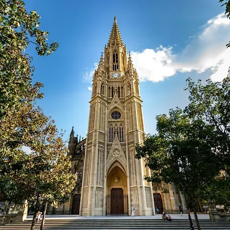 公寓 Gran Via By Sanse Holidays 圣塞瓦斯蒂安